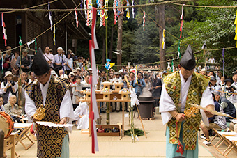 鎌倉　御霊神社のお神楽