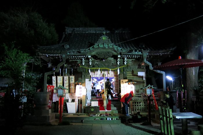 鎌倉　元旦の八雲神社