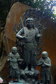 鎌倉　成就院の不動明王像