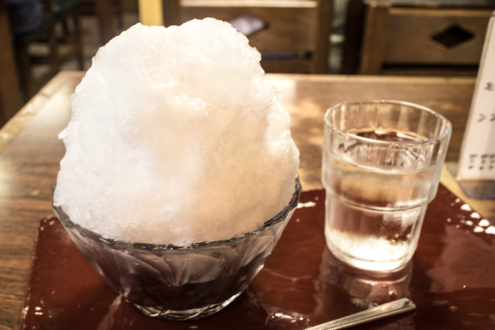 暑い日がうれしくなる 氷あずき 納言志るこ店 楽しい鎌倉