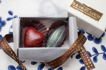 鎌倉　サンルイ島のバレンタインのチョコレート