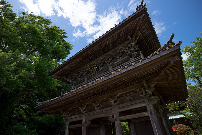 鎌倉　英勝寺の山門