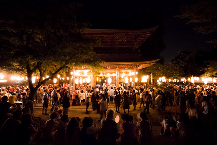 北鎌倉　円覚寺の盆踊り