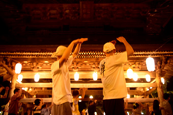 北鎌倉　円覚寺の盆踊り