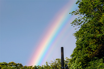 鎌倉の虹
