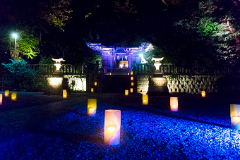 「長谷の灯かり」御霊神社