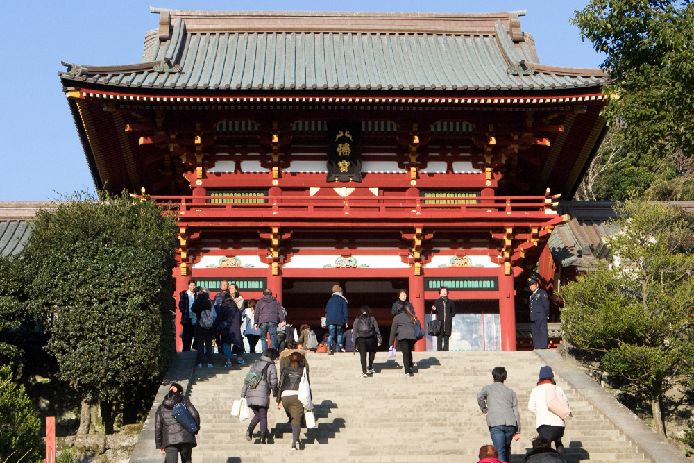 昔も今も 鎌倉の中心 鶴岡八幡宮 楽しい鎌倉