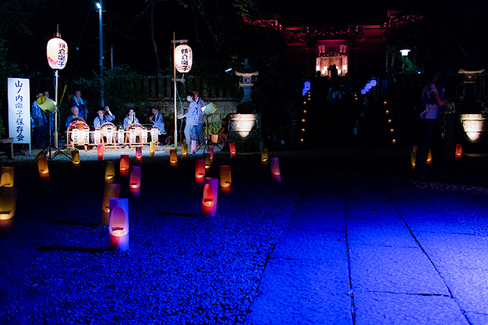 鎌倉　権五郎神社「長谷の灯かり」